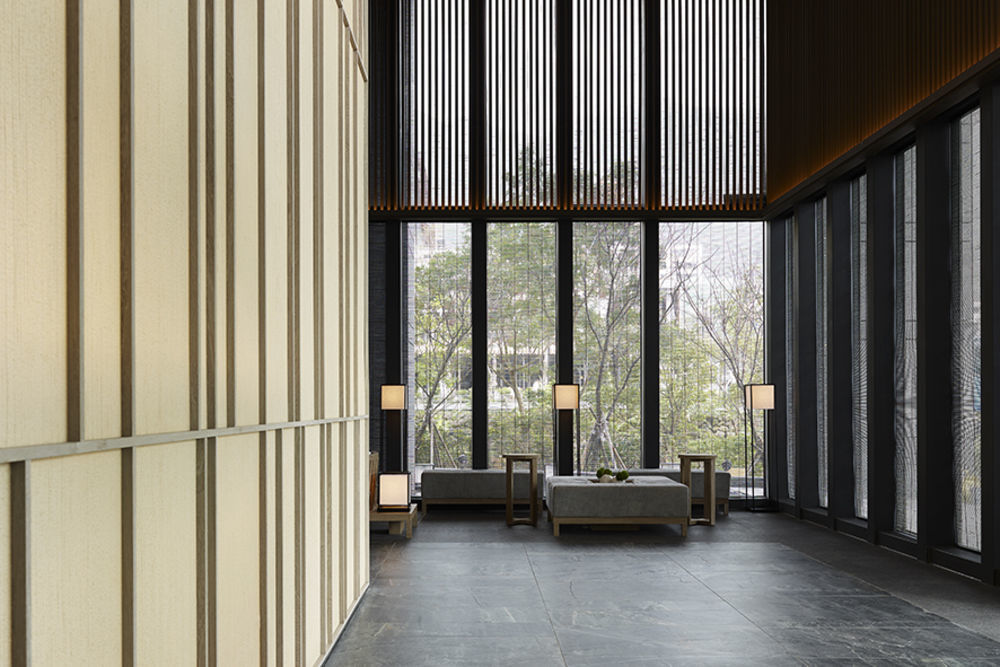 Отель 礁溪晶泉丰旅 Wellspring By Silks Цзяоси Экстерьер фото The interior of the hotel