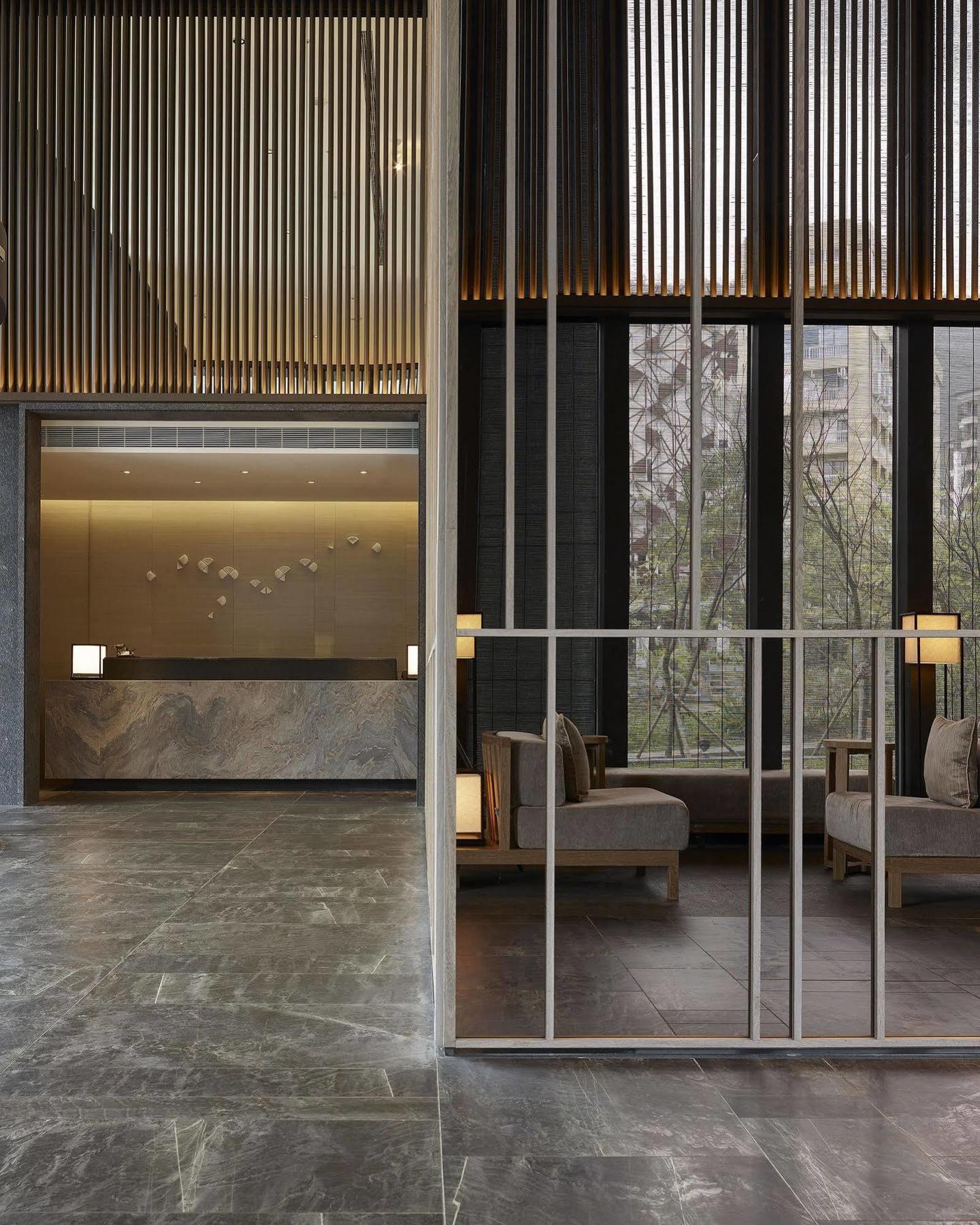 Отель 礁溪晶泉丰旅 Wellspring By Silks Цзяоси Экстерьер фото The lobby of the hotel
