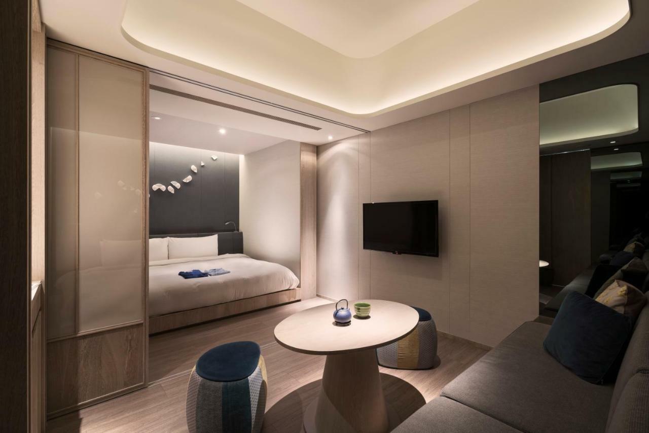 Отель 礁溪晶泉丰旅 Wellspring By Silks Цзяоси Экстерьер фото Deluxe Room